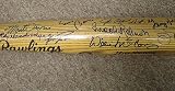 Hall of Fame Multi Signed Bat