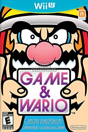 CGC Huge Poster - Game &amp; Wario BOX ART - Wii U - WIU017 (16" X 24")