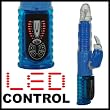 64 Combos LED Wave Passion Jack Rabbit Vibrator Blue