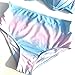 Cupshe Fashion Women's Gradient Color Shell Pearl Halter Bikini Set