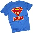 Super Mom Shield -- Superman Adult T-Shirt