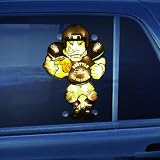 Seattle Seahawks Double Sided Car Window Light Up Player