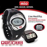 Mio Walk Unisex Heart Rate Watch with Pedometer