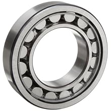 SKF Cylindrical Roller Bearing, Removable Inner Ring, Flanged, High Capacity, Steel Cage, Metric
