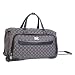 Jennifer Lopez Noir 22-in. Jacquard Wheeled Duffel