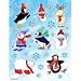 Polar Friends Glitter Stickers