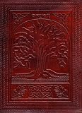 Celtic Tree of Life Handmade Leather Journal 8