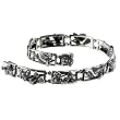 Silver Leaf Natural Seed Pearl Bracelet - Dahlia Vintage Collection Silver Leaf Natural Seed Pearl Bracelet - Dahlia Vintage Collection