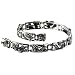 Silver Leaf Natural Seed Pearl Bracelet - Dahlia Vintage Collection