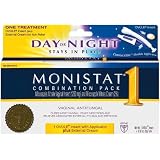 Monistat 1 Vaginal Antifungal Day or Night 1-Day Treatment Combination Pack