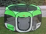 Large Green Pet Tent Exercise Pen