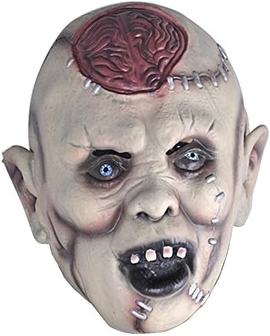 Super Scary Horror Devil Burst Brain latex Mask for Halloween Party Cosplay Carnival Masquerade