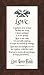 Love Is Patient Framed Gift