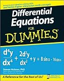 by Steven Holzner Differential Equations For Dummies(text only) [Paperback]2008