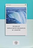 Review of world water resources by country