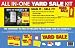 102pc All-in-one Yard / Garage Sale Sign and Sticker Kit