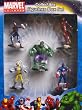 Marvel Universe Collectible Figurines Box Set ~ Spiderman-hulk-ironman-captain America-wolverine