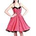 Hell Bunny Tr&auml;gerkleid PEGGY SUE red/white dot