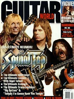 Guitar World April 1992: Spinal Tap Ultimate Reunion (April 1992)
