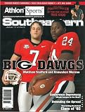 Knowshon Moreno unsigned 2008 Athlon Georgia Bulldogs Preseason SEC Magazine Preview w/Stafford