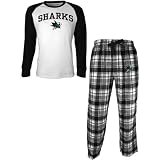 Concept Sports San Jose Sharks Legend Thermal Shirt And Flannel Pants Set Medium