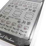 Planche de stickers ongles 
