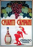 Fridge Magnet-Classic Campari Advertising-7cm x 4.5cm-Set of 2