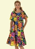 Ruffled Floral Dress