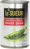 Le Sueur Very Young Small Sweet Peas, 15-Ounce (Pack of 8)