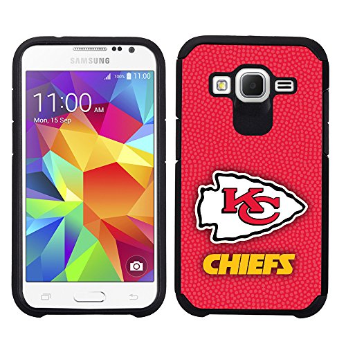 Kansas City Chiefs Samsung Galaxy Core Prime / 360 Pebble Grain Feel Case NFL Red