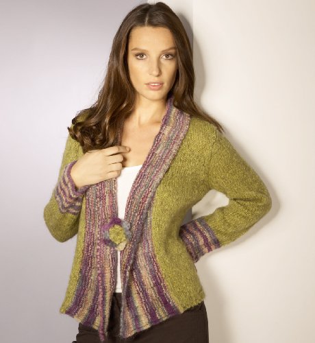 Per Una Long Sleeve Pinstriped Trim Cardigans