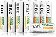 EBL 16 Pack AA 2800mAh Ni-MH Rechargeable Batteries with Battery Storage