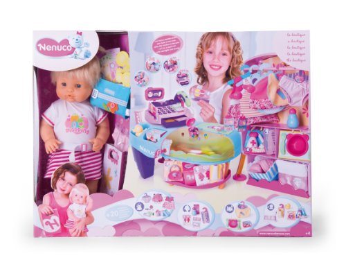 Imagen 2 de Famosa Nenuco La Boutique - Set de tienda de juguete para muñecos Nenuco con luces, sonido y accesorios
