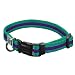 Animal Planet Quick Snap Cushy Pet Collar 1-inch Medium (13-in to 20-in) Teal / Purple