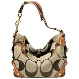 AUTHENTIC COACH MEDIUM SIGNATURE CARLY 10619 (Khaki/Natural)