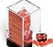 Chessex Translucent Orange 7 piece dice set