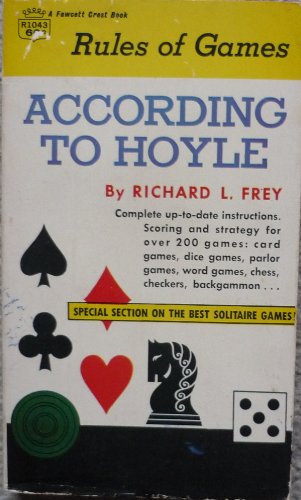 according to hoyle rules of games