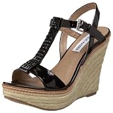 51L0mcxMf6L. SL160  Steve Madden Womens Smashh T Strap Wedge