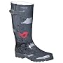 Women's Retro Birdie Rain Boots - Gray