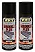 VHT Wrinkle Plus Coatings Paint High Temp SP201 Black 11 oz Spray - 2 PACK