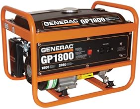 Generac 5981 GP1800 2050-Watt 163cc OHV Portable Gas Powered Generator