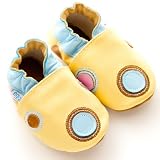 Eggi Soft Sole “Mocha Loca” Crib Shoes (12-18 Months)