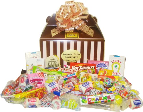 1960's Deluxe Decade Retro Candy Gift Box by Candy Crate