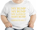 My Bump My Bump My Lovely Baby Bump オーガニックベビーTシャツ 12 - 18 Months