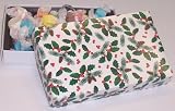 Gourmet Food : Scott's Cakes Assorted Nougat Salt Water Taffy 1/2 Pound Holly Box