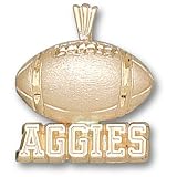 Texas A&M University Aggies Football Pendant (14kt)