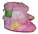 N'Ice Caps Baby and Little Kids Soft Sherpa Lined Micro Fleece Velcro Closure Booties