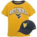 West Virginia Mountaineers Infant One on One Cap & Tee Combo