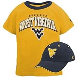 West Virginia Mountaineers Infant One on One Cap & Tee Combo
