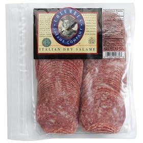 Columbus Salame Company Sliced Italian Dry Salame 12 Oz. Pack